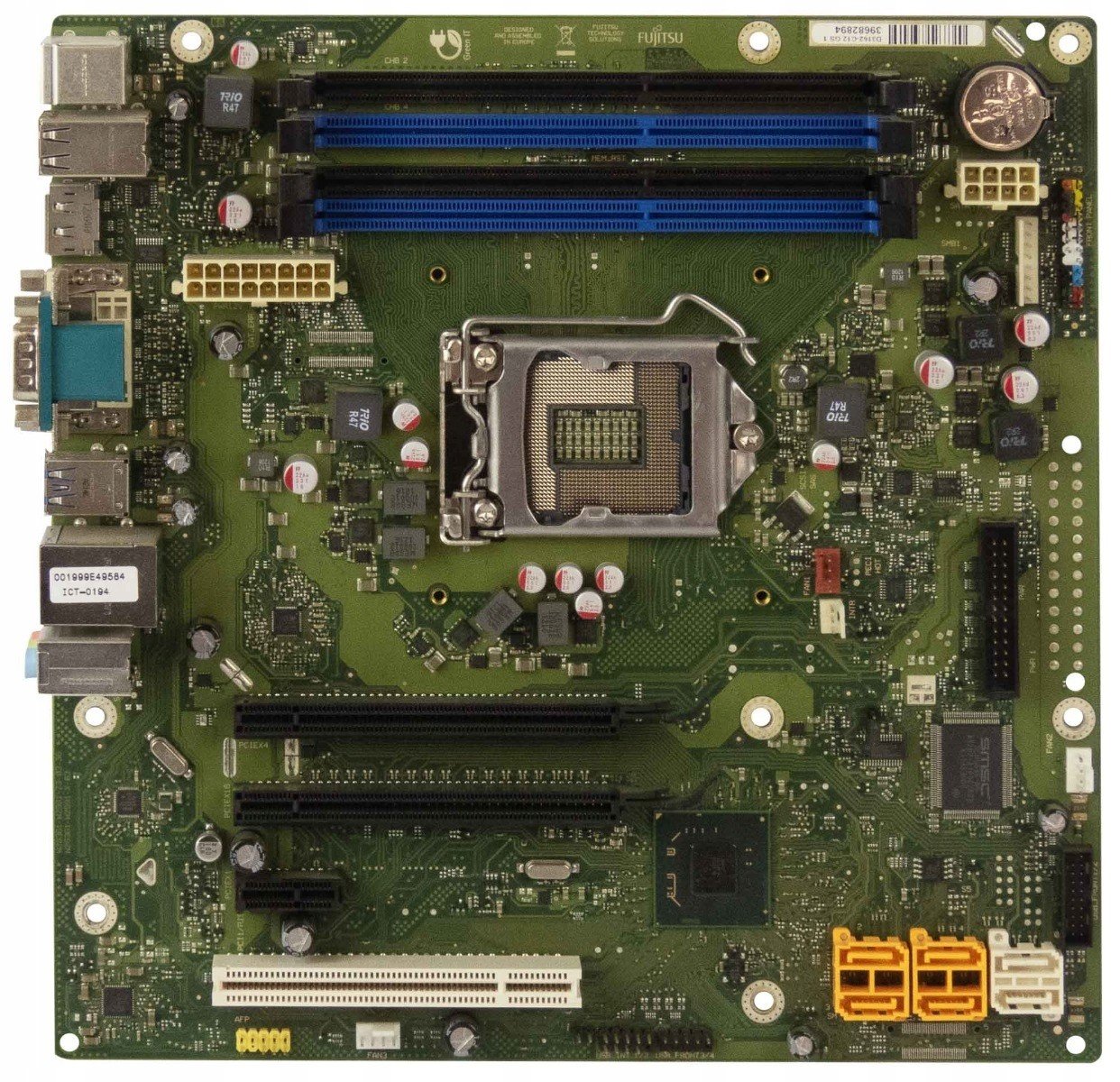 Fujitsu D3162-C12 Gs 1 s.1155 DDR3 PCIe Pci E910