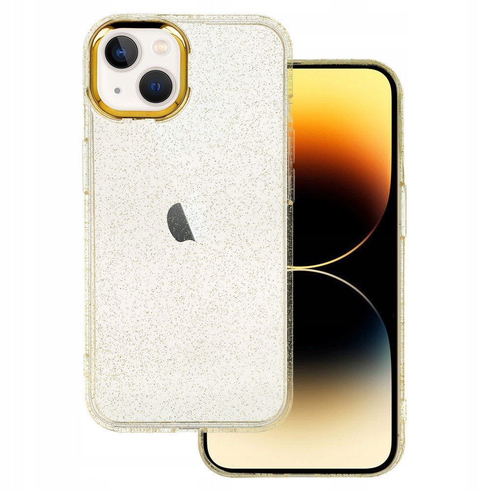 Tel Protect Gold Glitter Case pro iPhone 14 zlatý