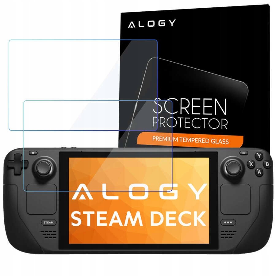 2-PACK Tvrzené Sklo 9H Glas Alogy Pro Steam Deck