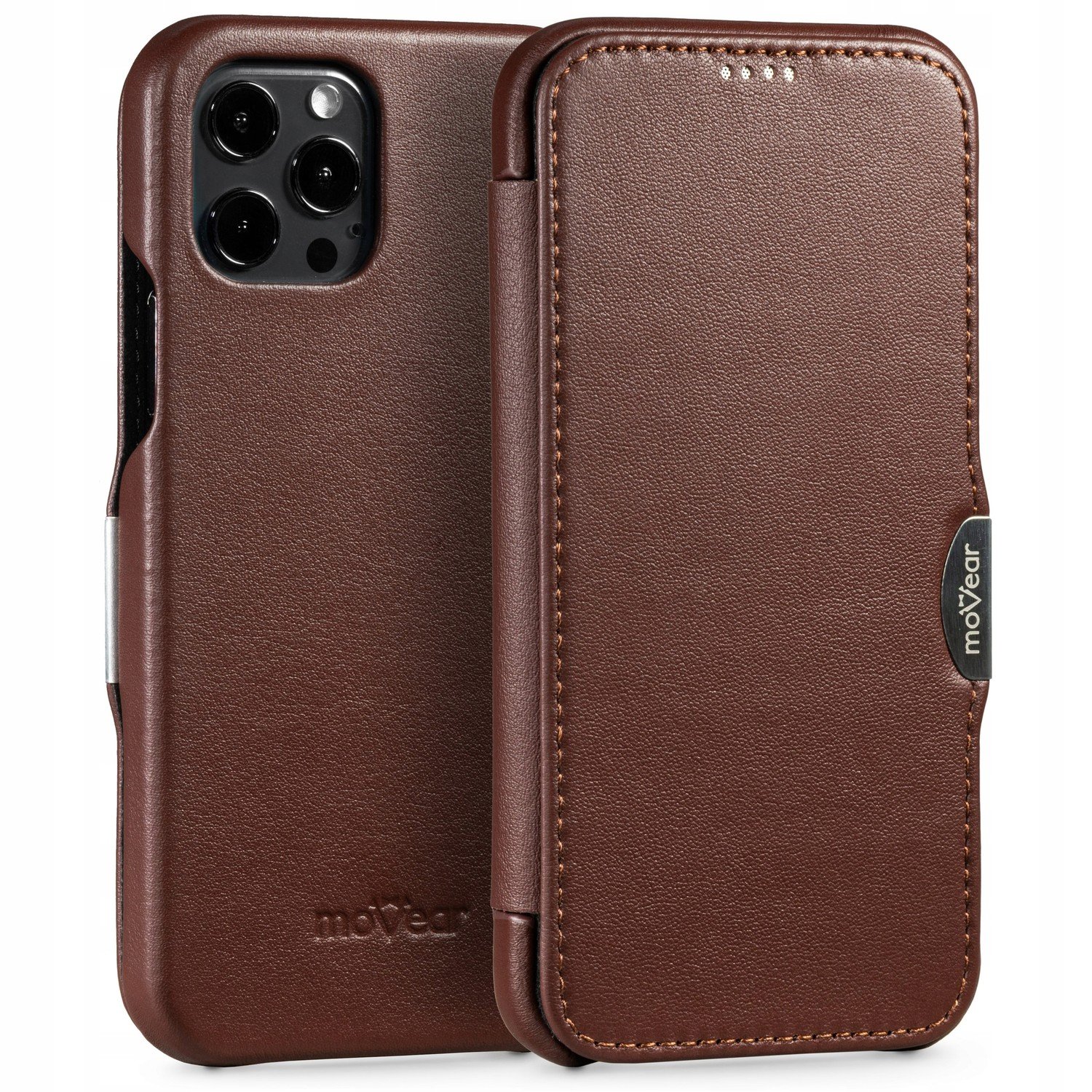 Pouzdro s krytkou na iPhone 12 Pro 12 Kapsa Movear
