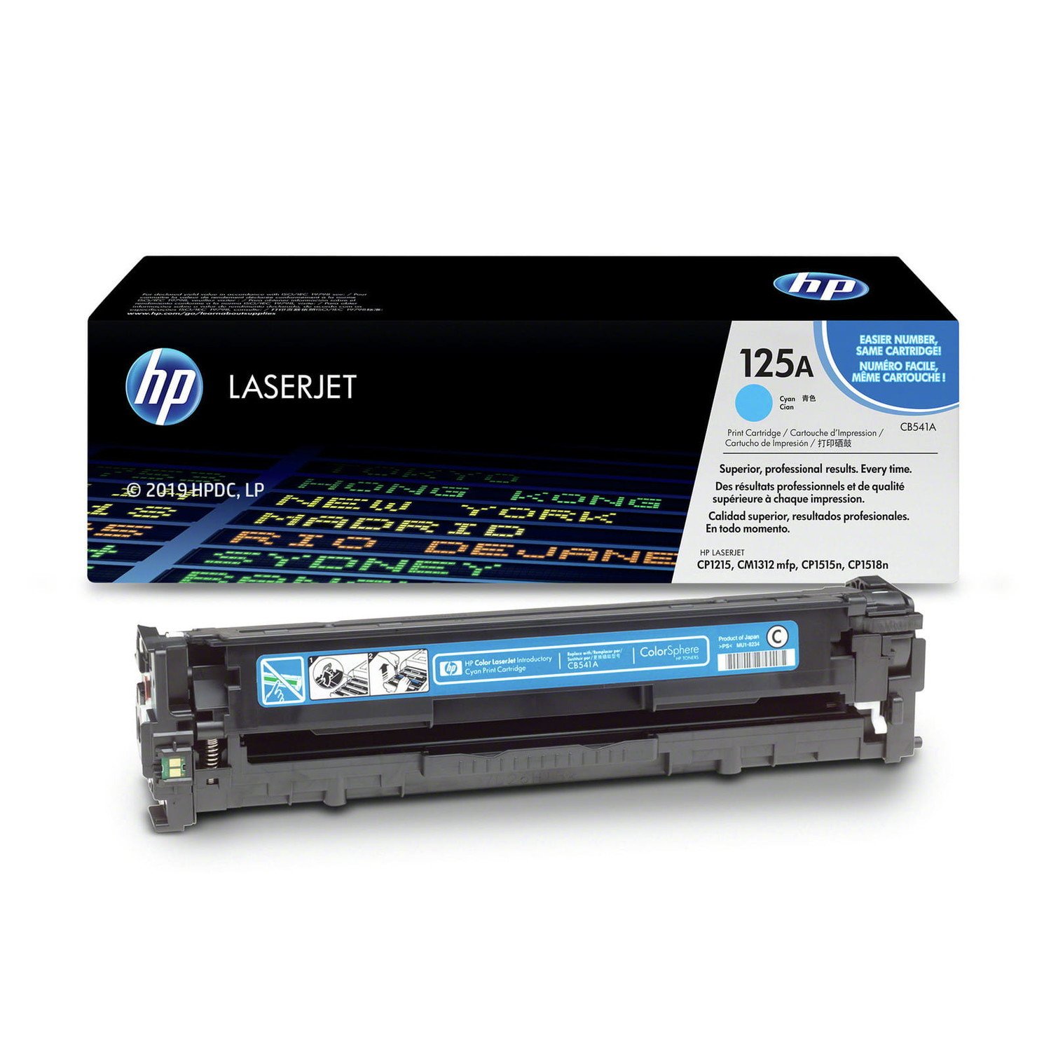 Toner Hp CB541A modrá (azurová)
