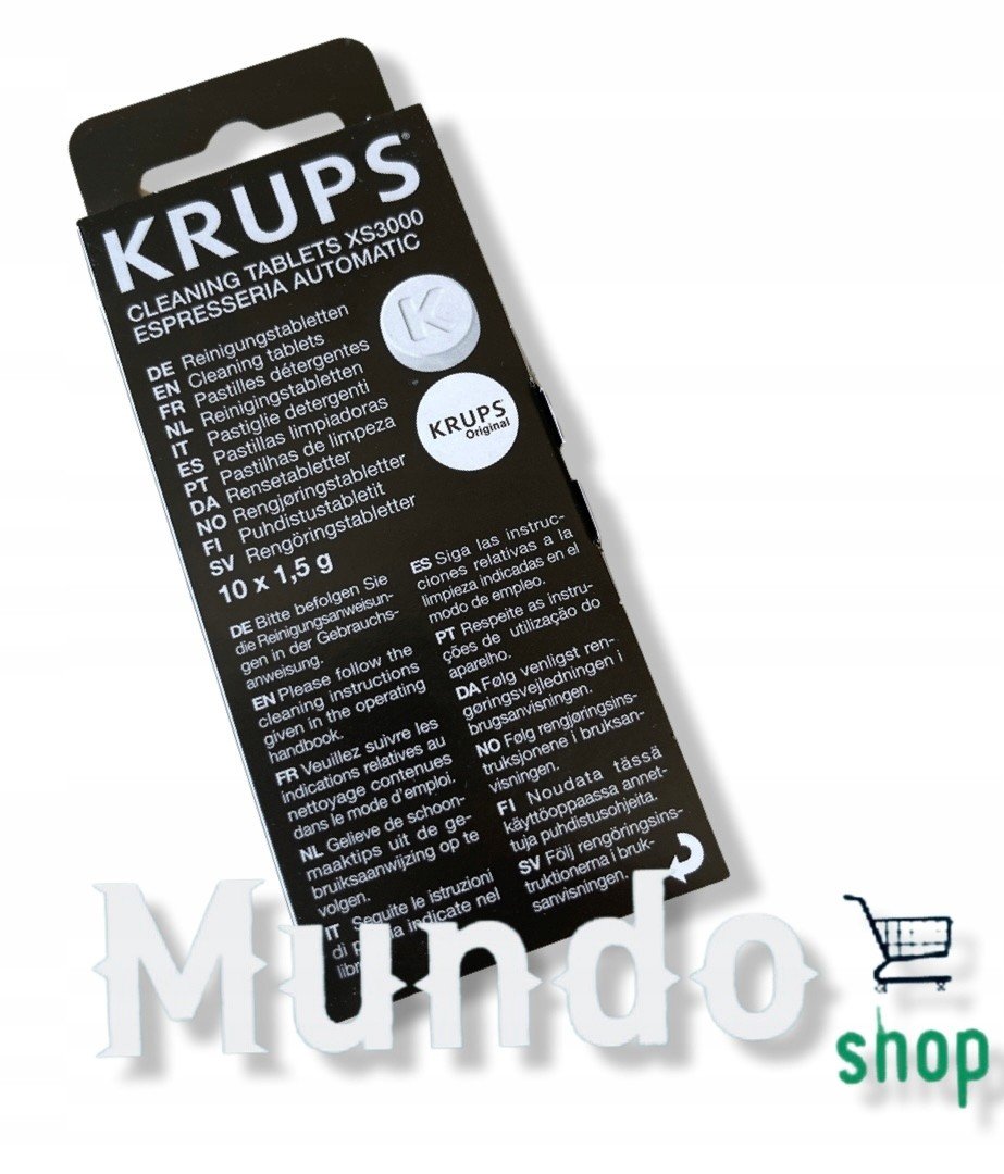 Tabulky Krups na čištění kávovaru XS3000 10ks