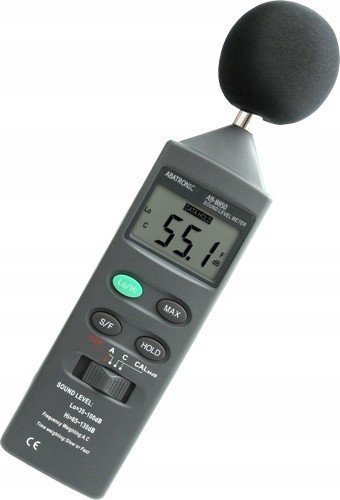 AB-8850 sonometr decibelmetr s St. kalibrace