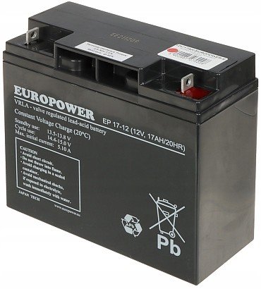 Baterie 12V/17AH-EUROPOWER-EP
