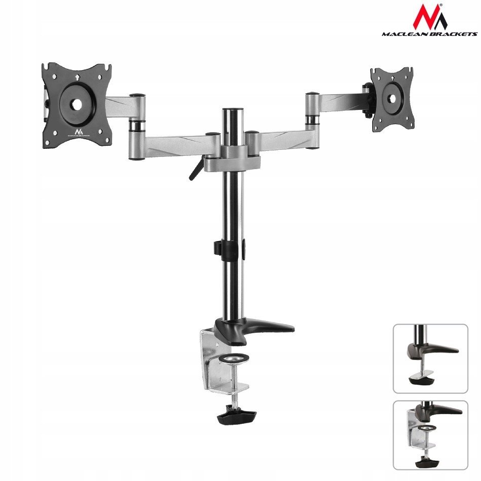 MC-714 44490 Stolní držák pro dva LC monitory