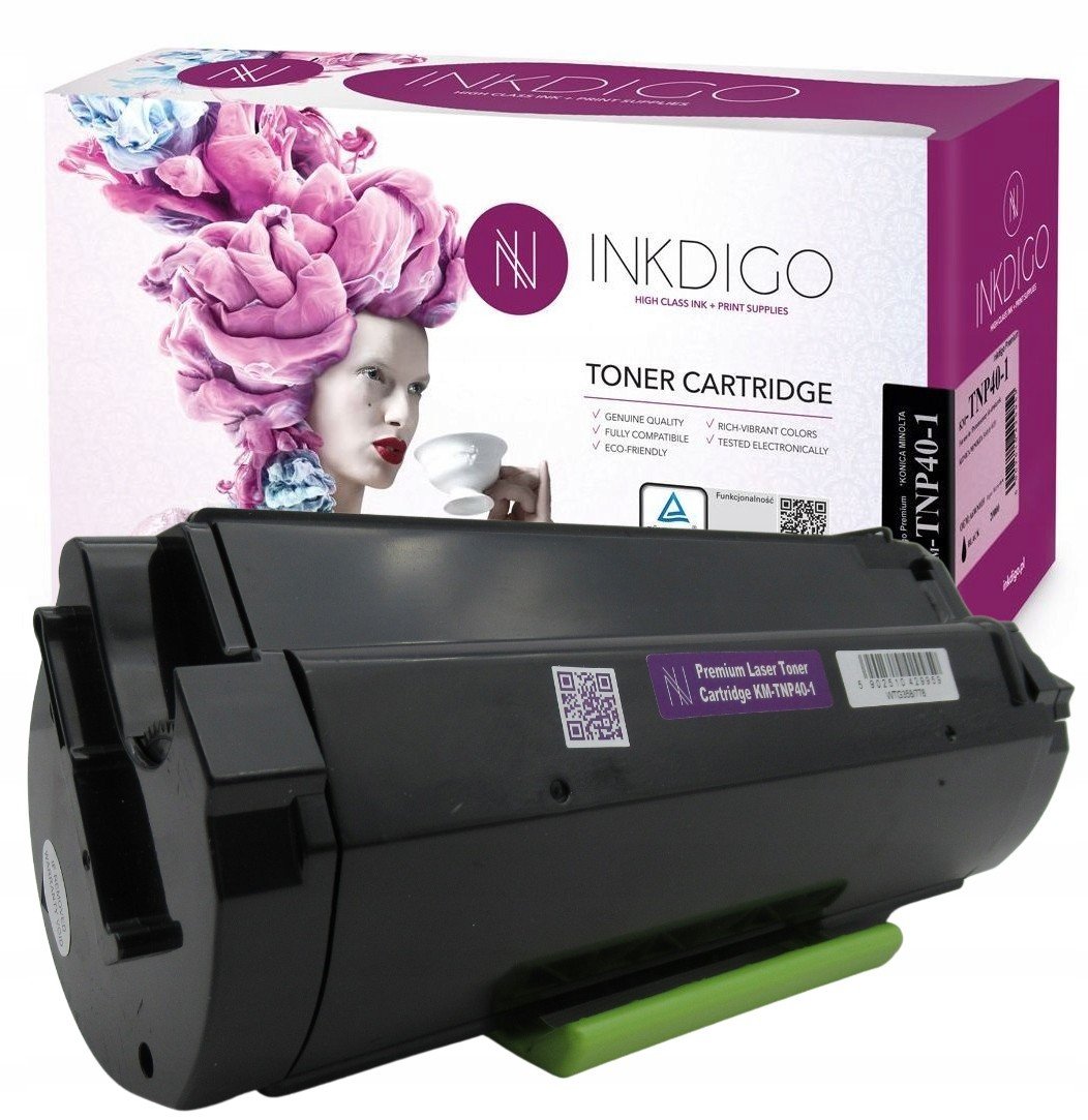 Inkdigo Tuv Toner Pro Minolta TNP-40 Bizhub 4020