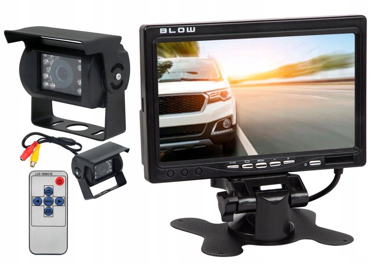 Monitor 7 Av In Cofania Kamera pro zemědělské stroje