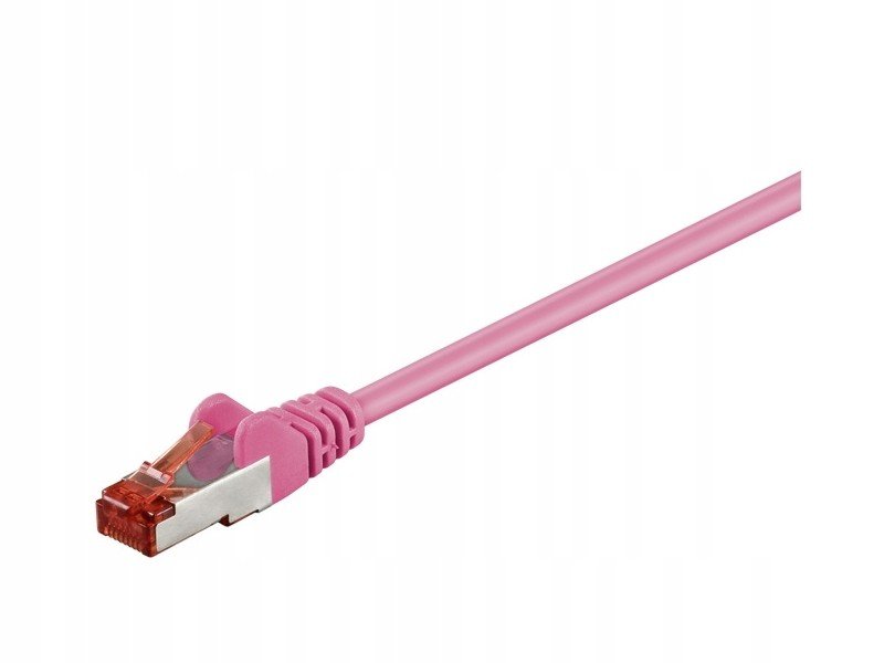 Lan kabel Cat 6 S/ftp Pimf RJ45/RJ45 50m purpurový