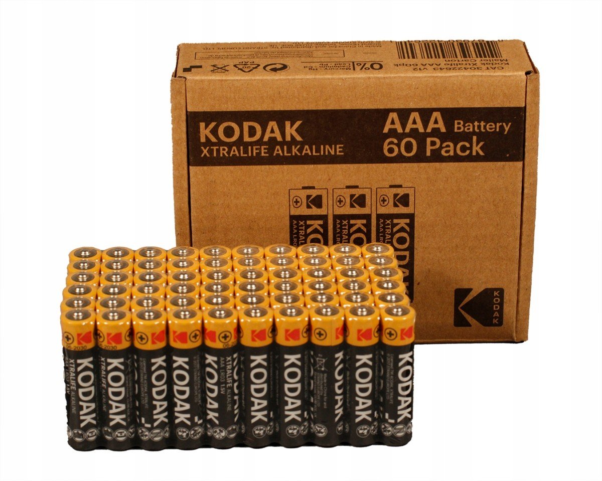 Kodak Alkalické Baterie Xtralife Aaa LR3 X 60