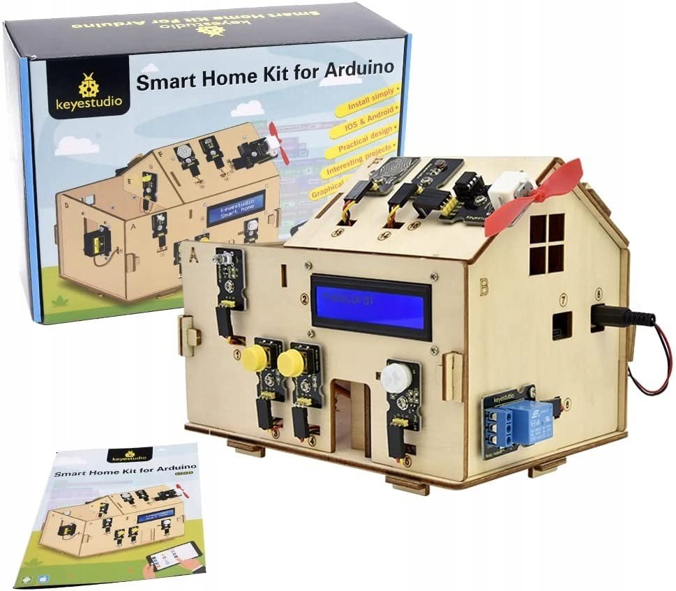Smart home Arduino mikrokontrolér modul Set