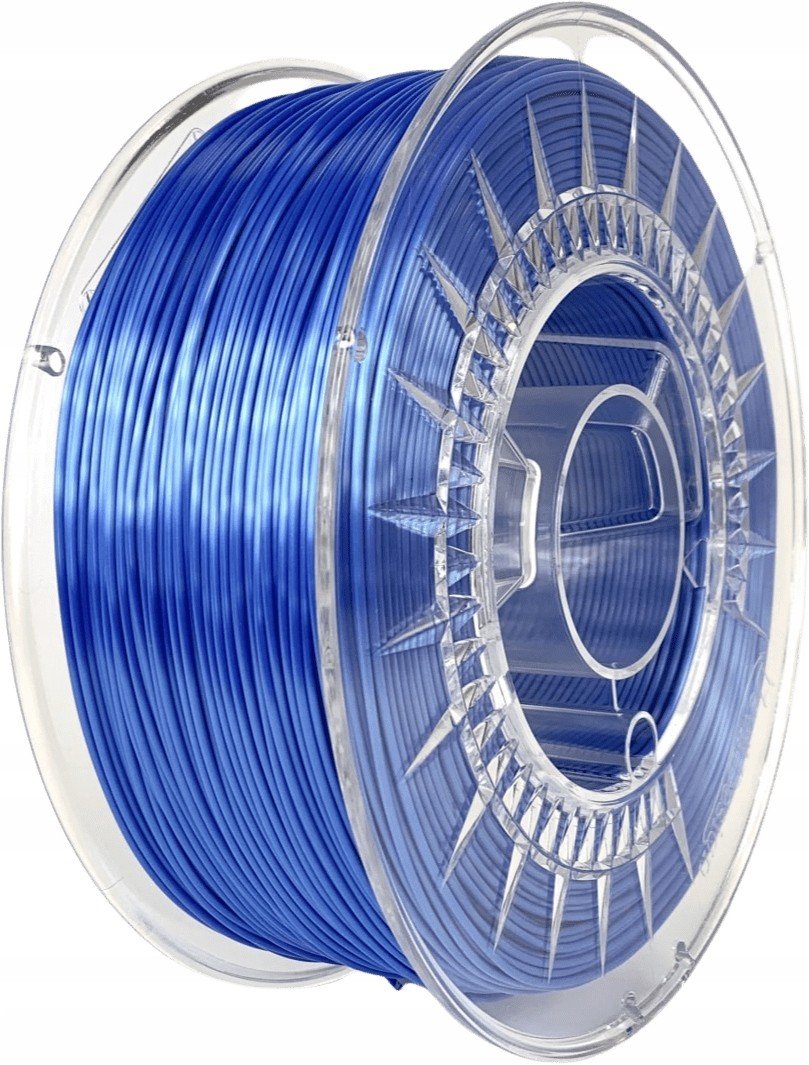 Filament Devil Design Silk Blue 1,75 1kg Modrý