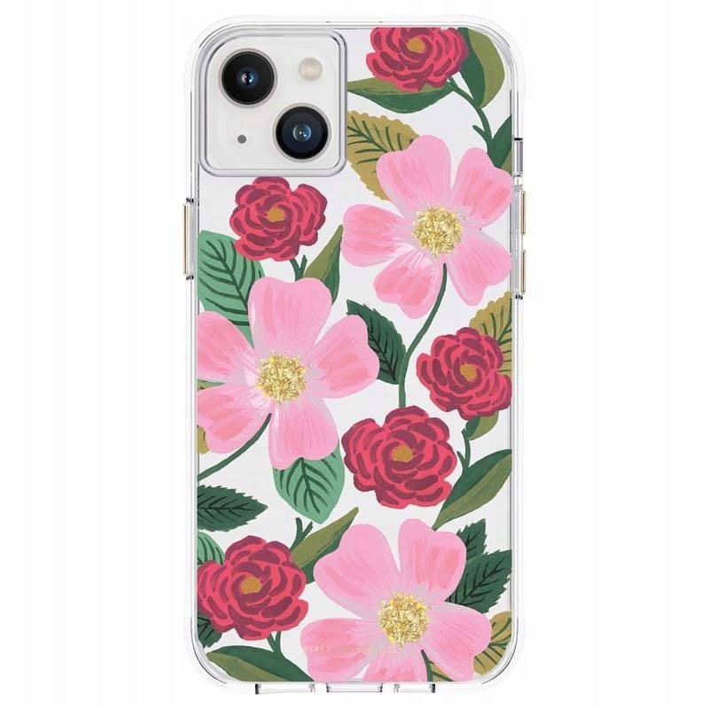 Pouzdro pro Apple iPhone 14 Plus Rifle Paper červené