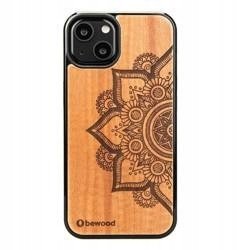 Dřevěné Pouzdro Na Iphone 13 Mandala Jabloň Case