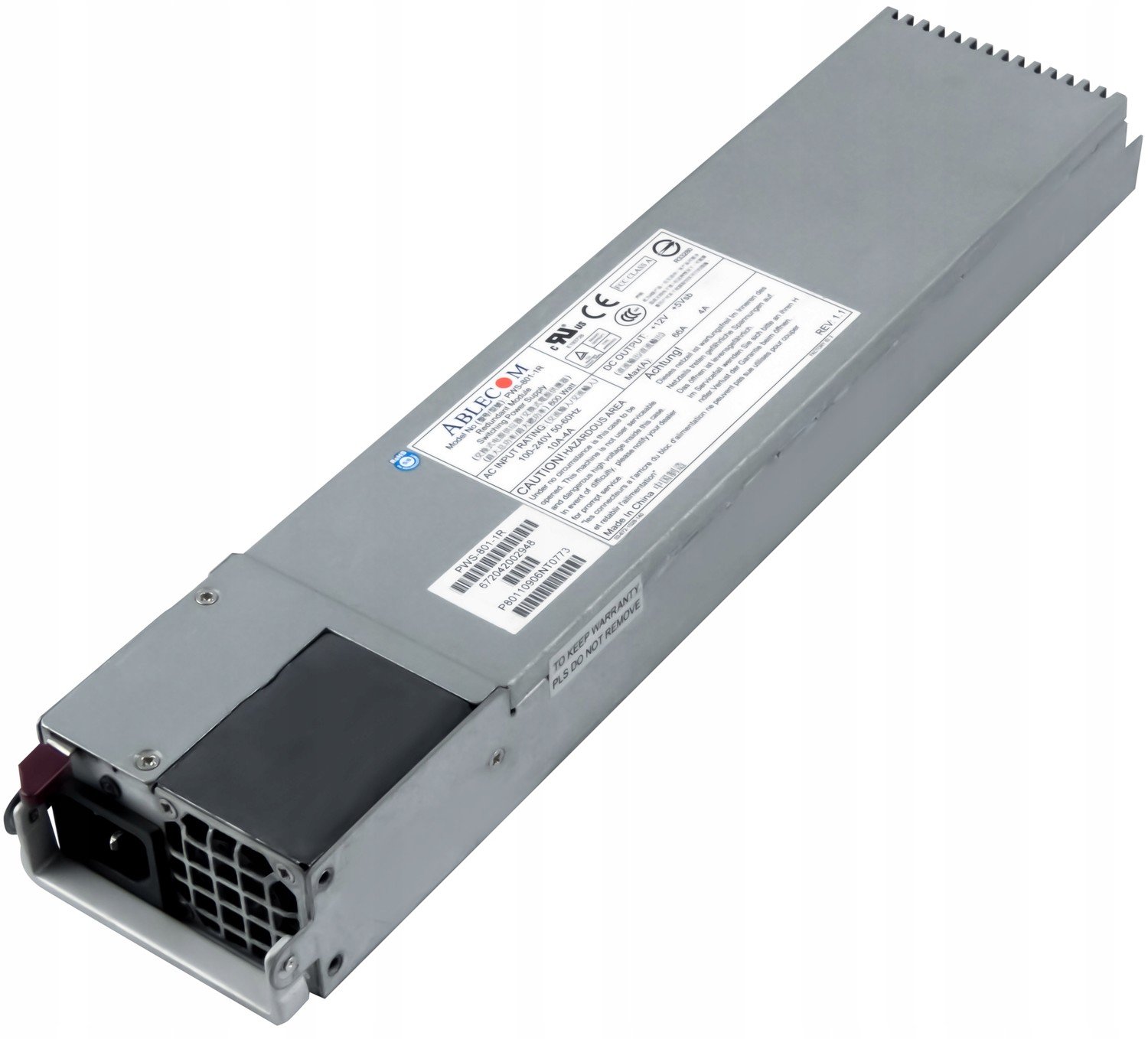 Ablecom PWS-801-1R 800W Supermicro SC808/809