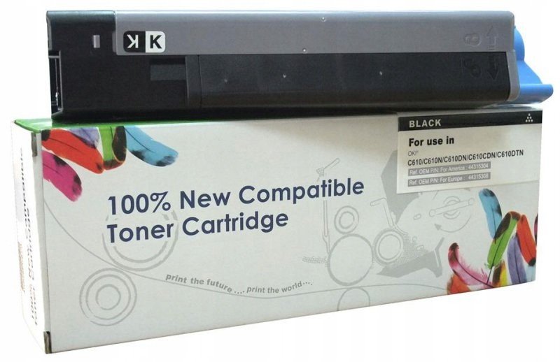 Toner Cartridge Web Black Oki C610 náhradní