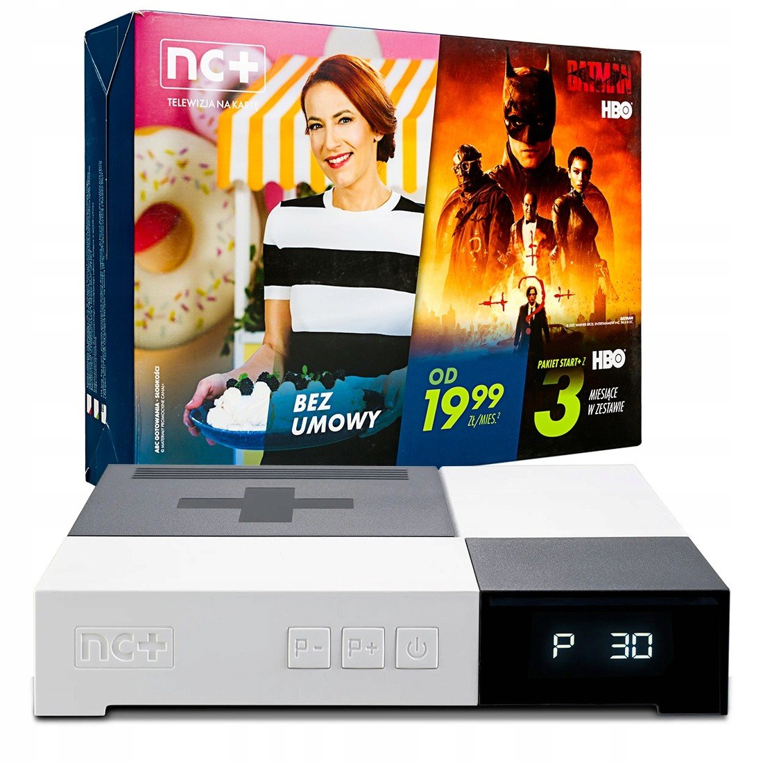 Služba nc+ balíček Start+ na 3 mc s Hbo Wifibox+