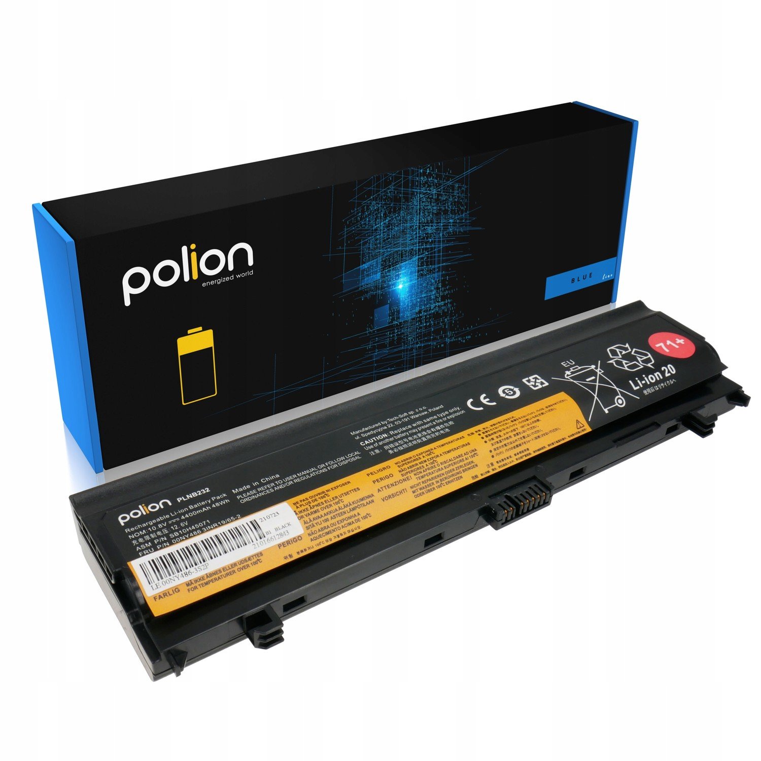 00NY486 Baterie pro Lenovo ThinkPad L560 L570