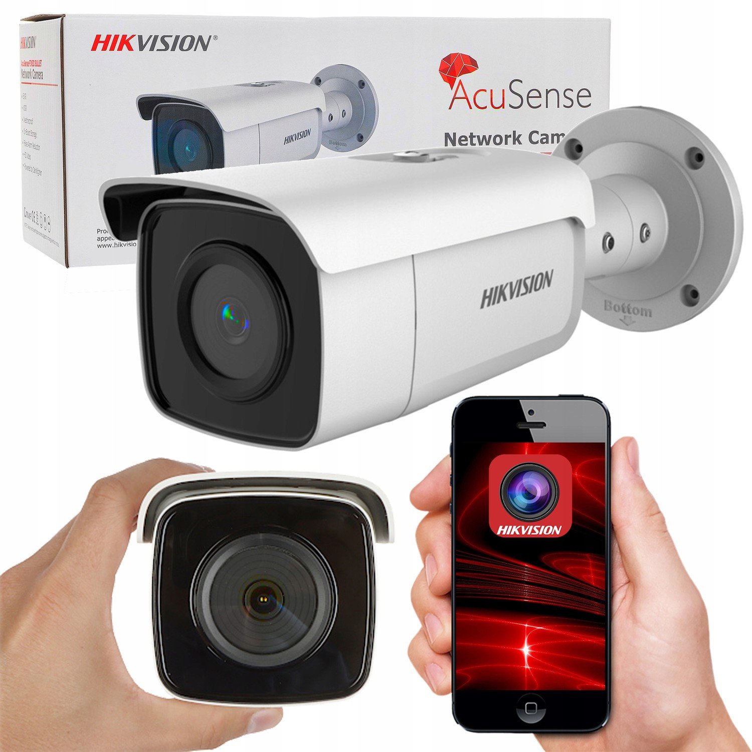 Venkovní Ip Kamera 8MP Hikvision DS-2CD2T86G2-2I