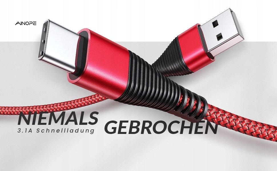 Usb kabel Usb typ C Ainope Usb-c 2m