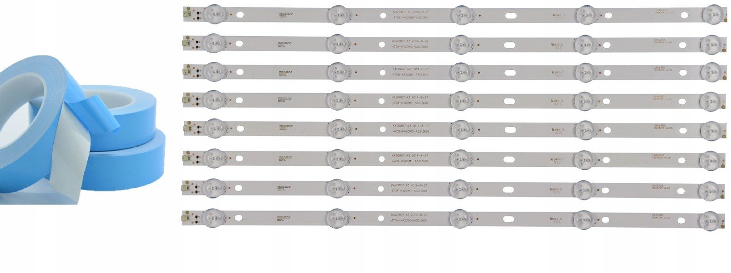 Led lišty Philips 43PFT4001/12 K430WD9 sada