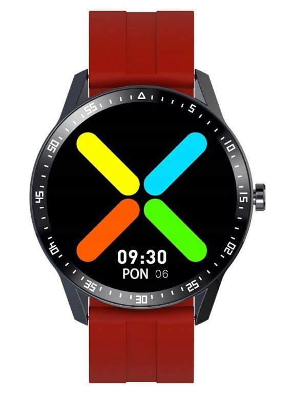Smartwatch G. Rossi SW018-4 black/red (sg012