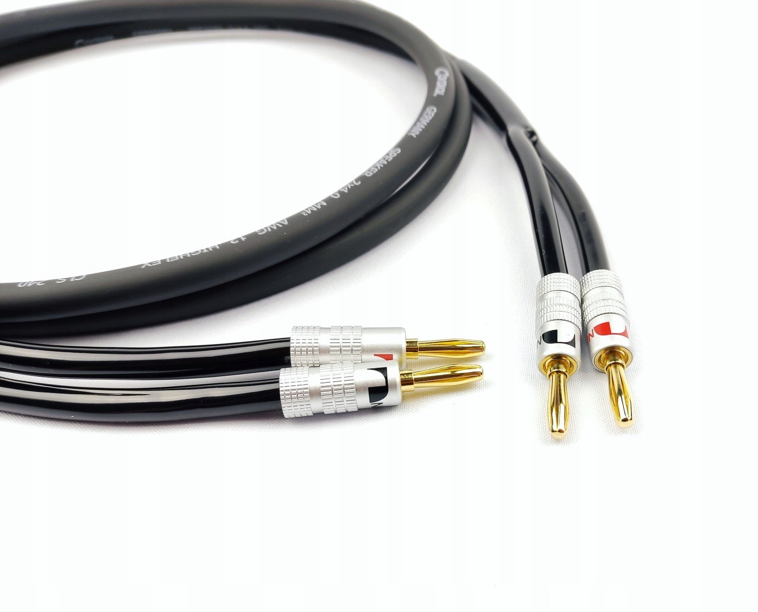 Cordial CLS240 reproduktorový kabel 2x4mm Nakamichi 2m