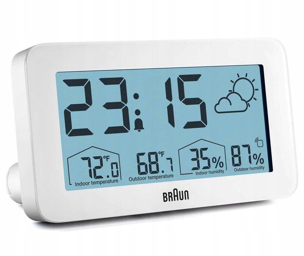 Meteostanice Teploměr Vlhkoměr Braun BC13WP
