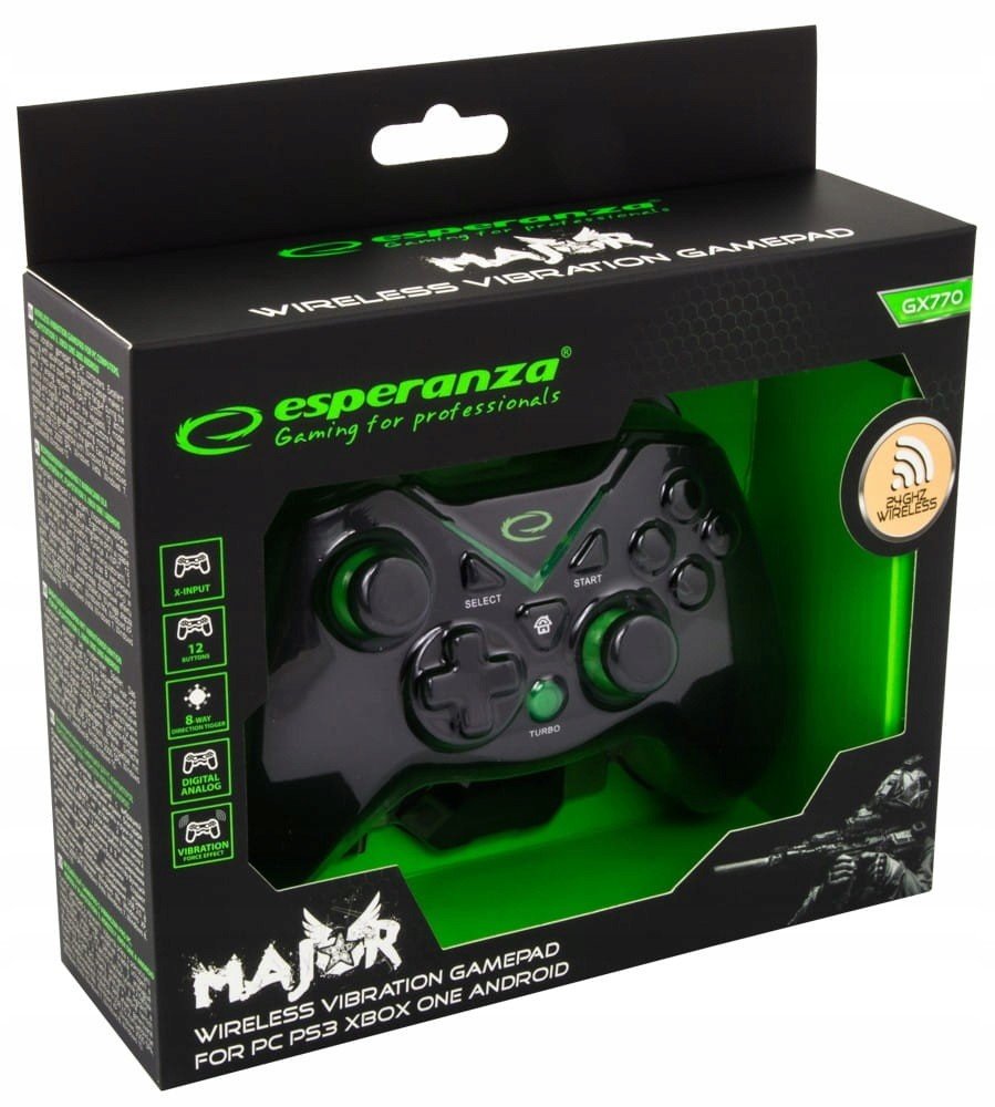 Bezdrátový Ovladač Gamepad PC/PS3/XBOX One