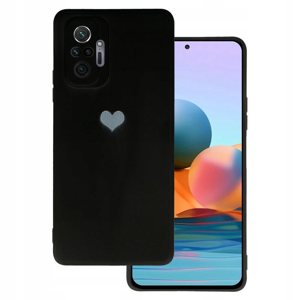 Vennus Silicone Heart Case pro Xiaomi Redmi Note 10