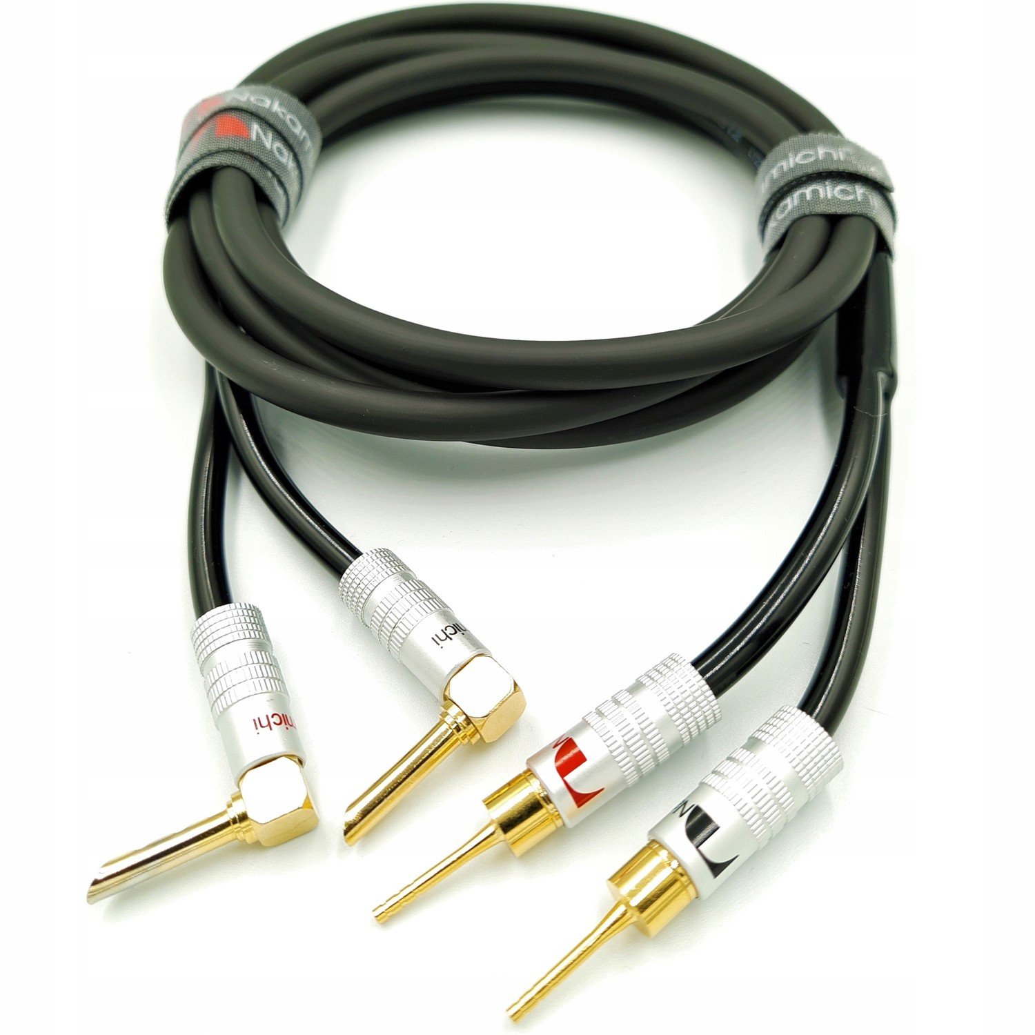 Nakamichi Reproduktorový kabel 2x2,5 Bfa kolíky 4m