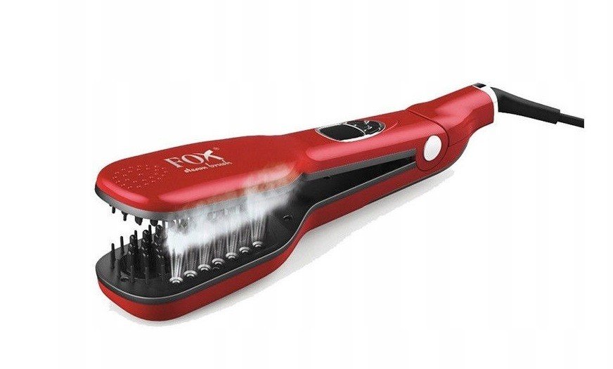 Fox steam brush parní kartáč červený