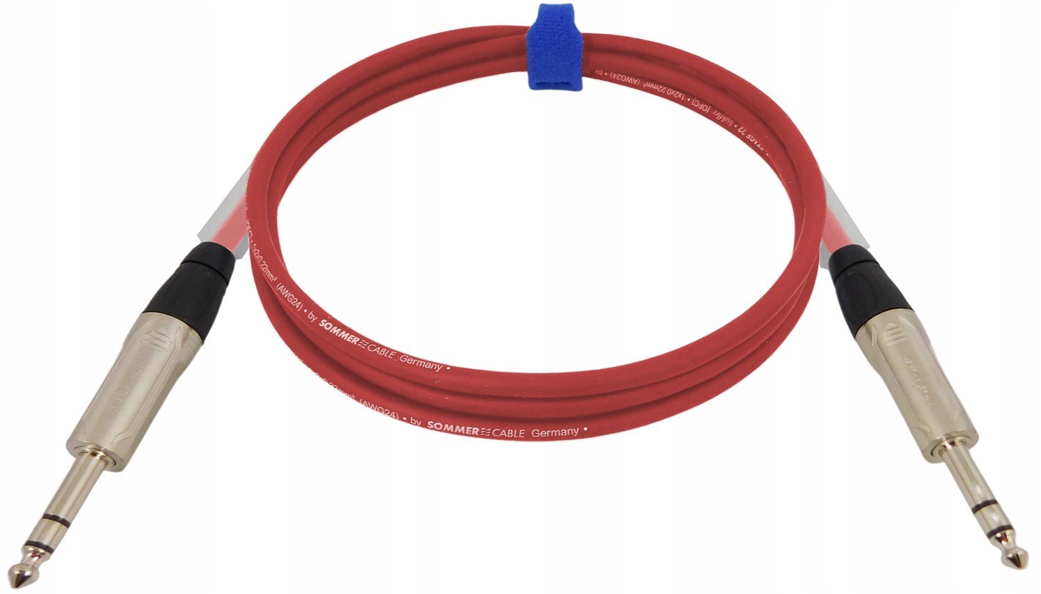 Kabel Sommer Stage Jack 6,3mm Roxtone Stereo 25m