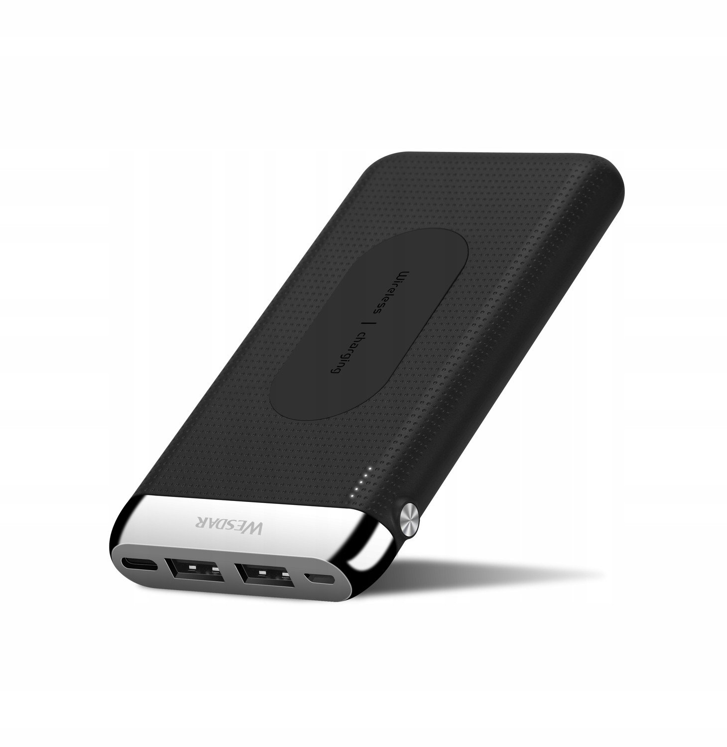 Powerbank 10000mAh 2v1 Indukční Nabíjení Qi