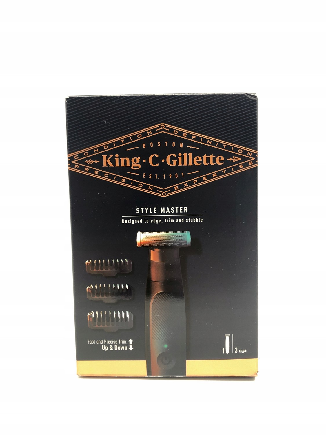 Holicí strojek King C. Gillette Style Master 4C-186