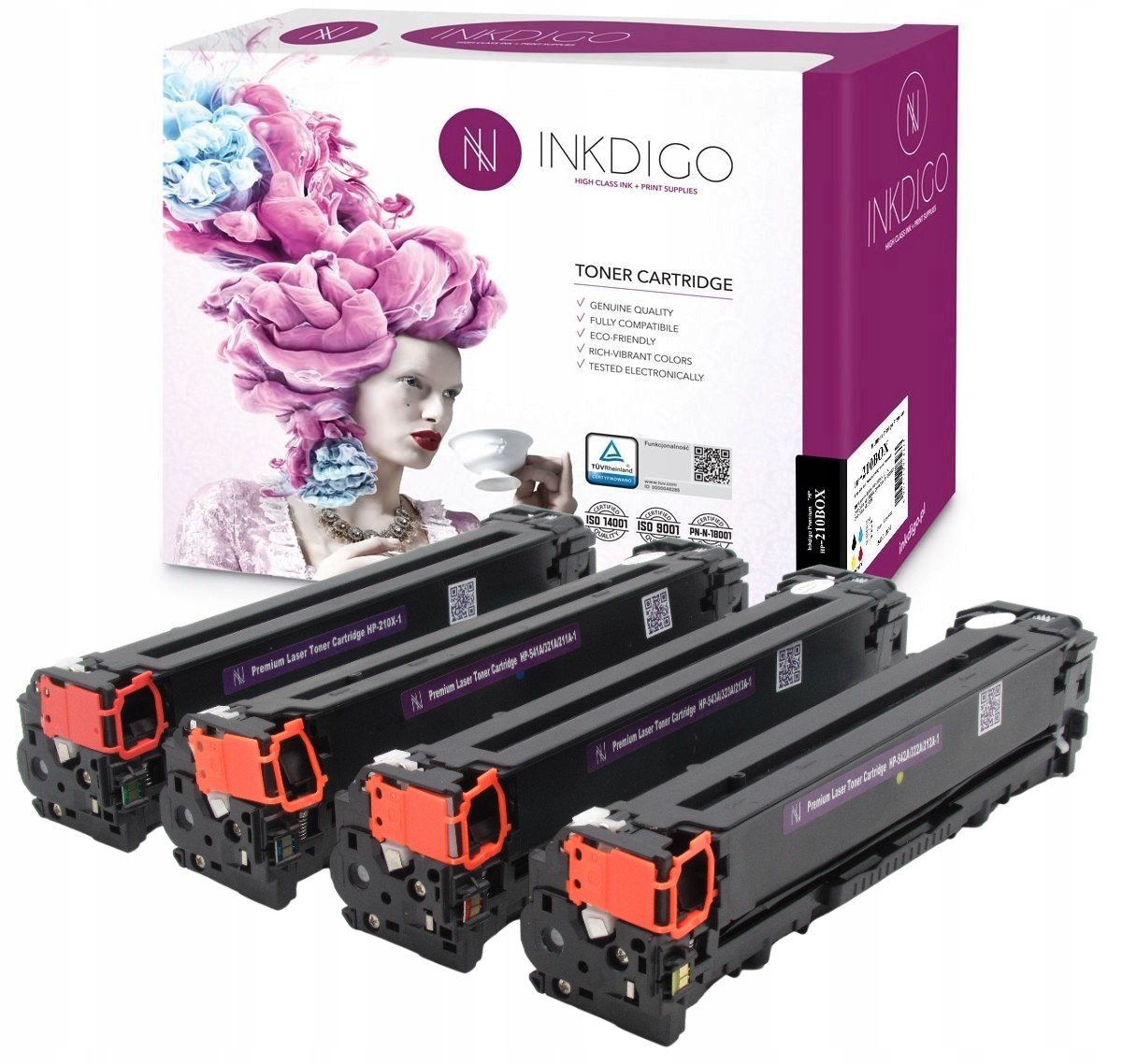 4x Toner pro Hp Pro 200 M251n M276nw M251nw New