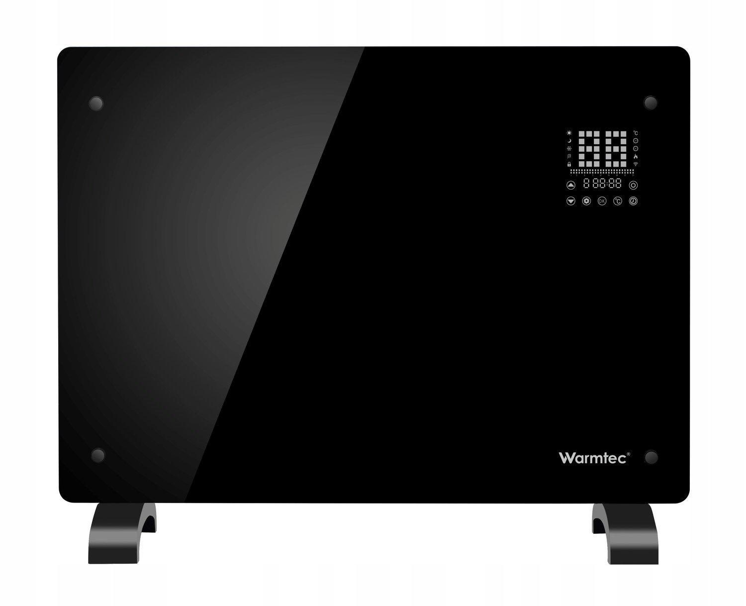 Přenosný radiátor Warmtec Egw 1500W černý s WiFi