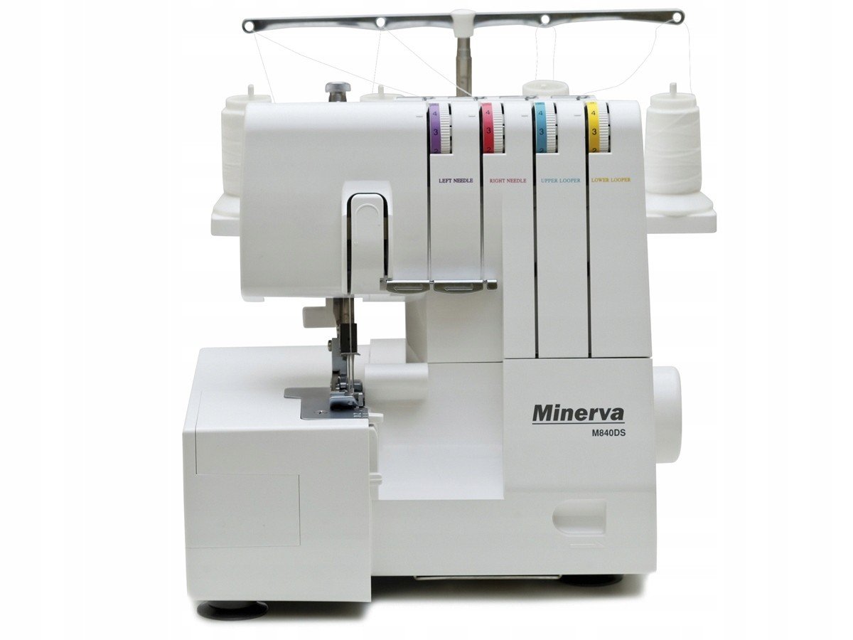 Overlok 4 nitě Minerva M840DS s příslušenstvím