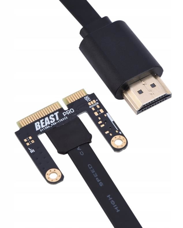 Exp Gdc Beast Hdmi kabel pro Mini Pci-e vysavač