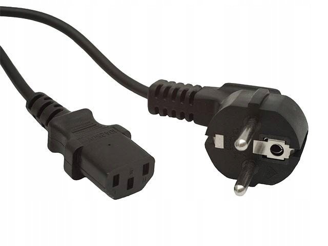 Úhlový kabel C13 pro notebook, Pc