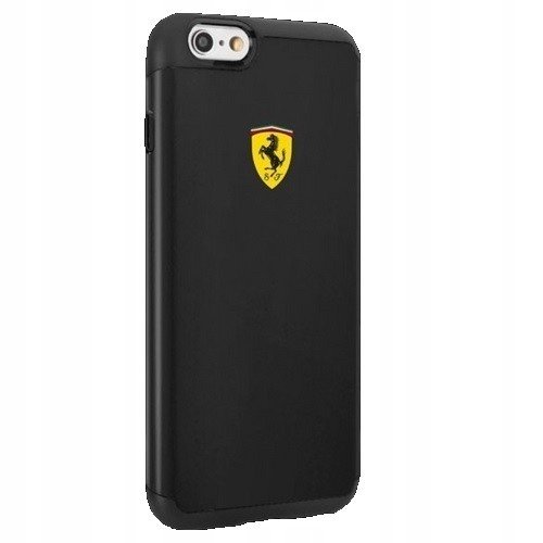 Pevné pouzdro Ferrari FESPHCP6BK iPhone 6/6S odolné proti nárazům