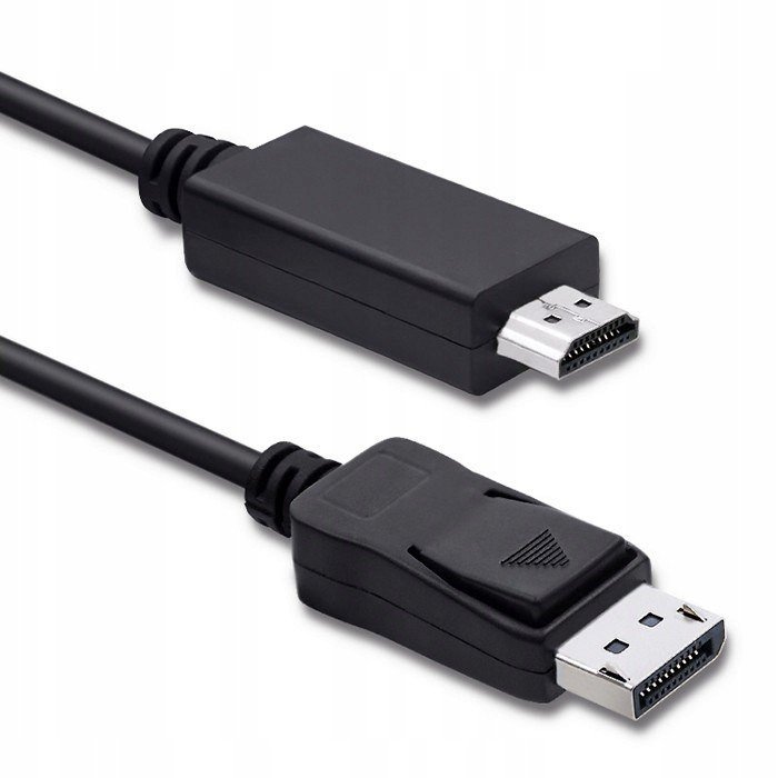 Kabel Qoltec 50441 (DisplayPort M Hdmi M; 2m; ko
