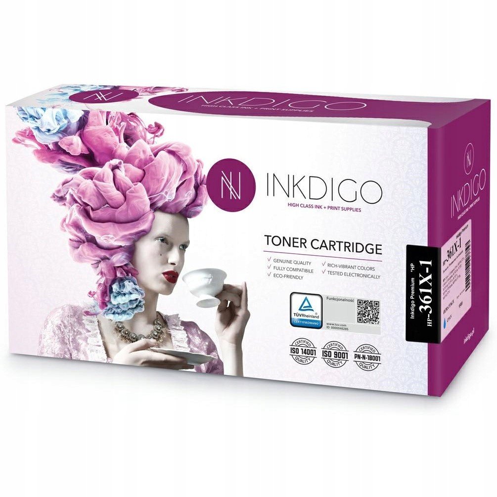 Toner Inkdigo (HP-361X-1) modrý 9500str náhradní