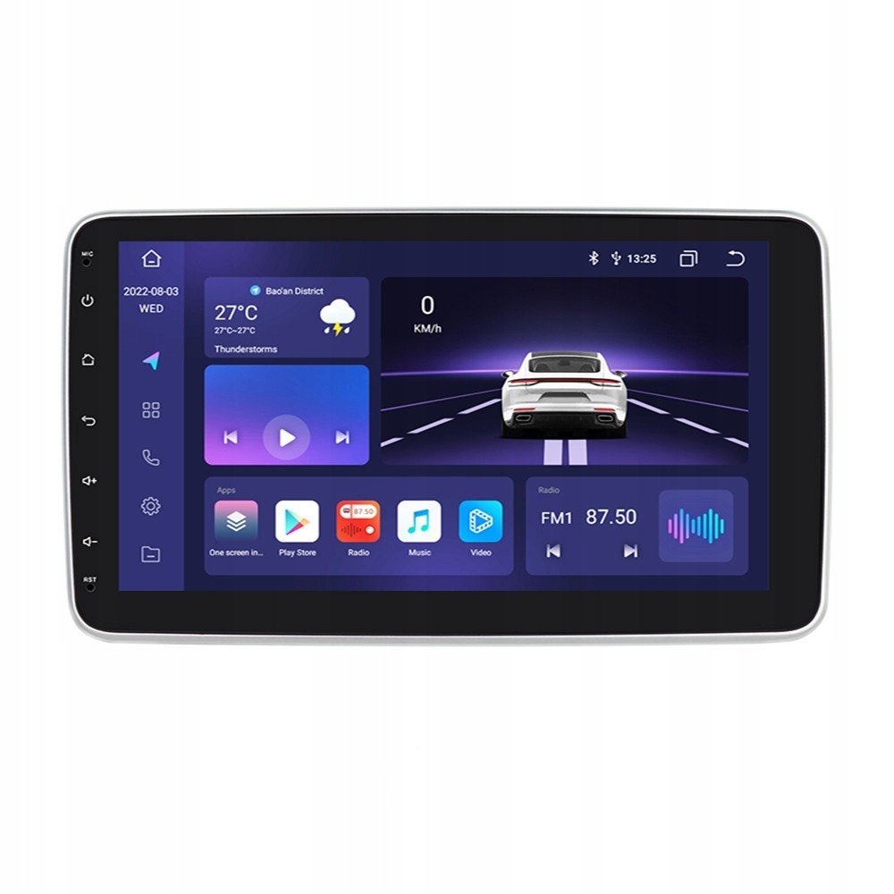 Univerzální Rádio 1DIN Android 3/32 Gb Dsp Carplay