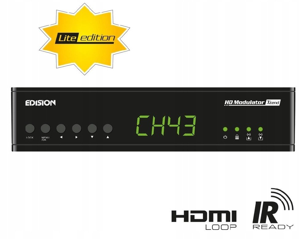 Hdmi modulátor pro DVB-T/MPEG4 Edision Xtend Lite