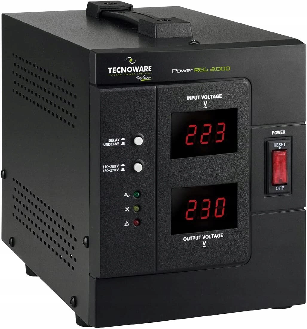 Stabilizátor napětí Tecnoware 3000VA/2400W IP20