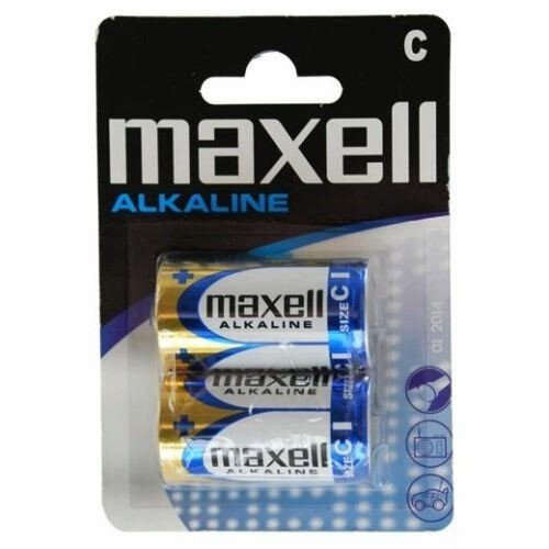 24x Alkalické baterie Maxell Alkalické LR14 C AM2