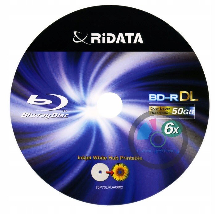 RiData Bd-r DL 50GB x6 10ks