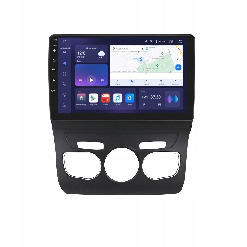 Navigace Android Citroen C4 II 4/64GB Dsp Carplay