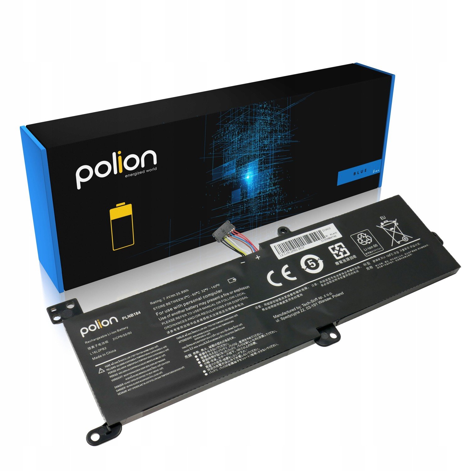 Baterie L16M2PB1 L16M2PB2 pro notebook Lenovo