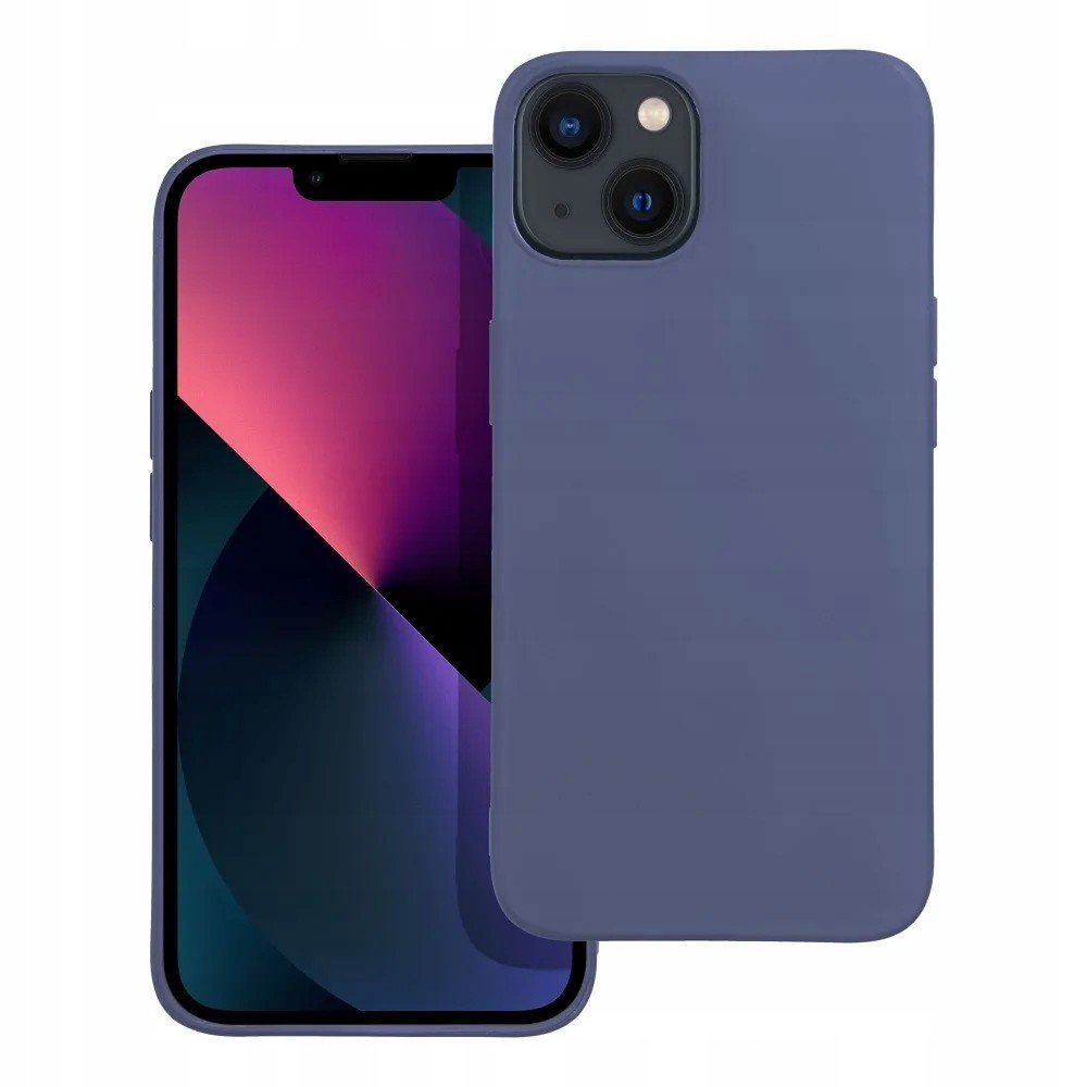 Matt pouzdro pro Iphone 13 modré
